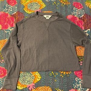 Athleta girl Wander waffle top